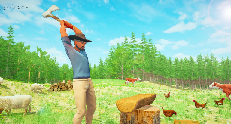 صورة تحميل لعبة ranch simulator محاكي المزارع اندرويد و ايفون مجانا
